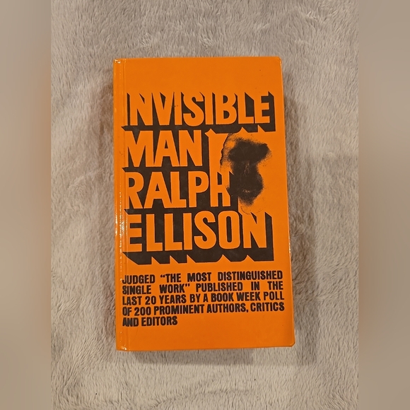 Other - Vintage Invisible Man By Ralph Ellison Hardcover Book‎ RARE